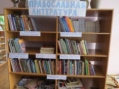 Православная библиотека в с. Хреновое